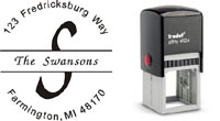 Self Inking Monogram Stamp - Trodat 4924-MS12 MONOGRAM_STAMP_TR4924_MS12